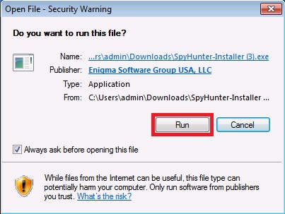 Download and Install Instructions for SpyHunter on Internet Explorer - IE